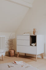 QUAX - Commode COCOON - Blanc Glacé