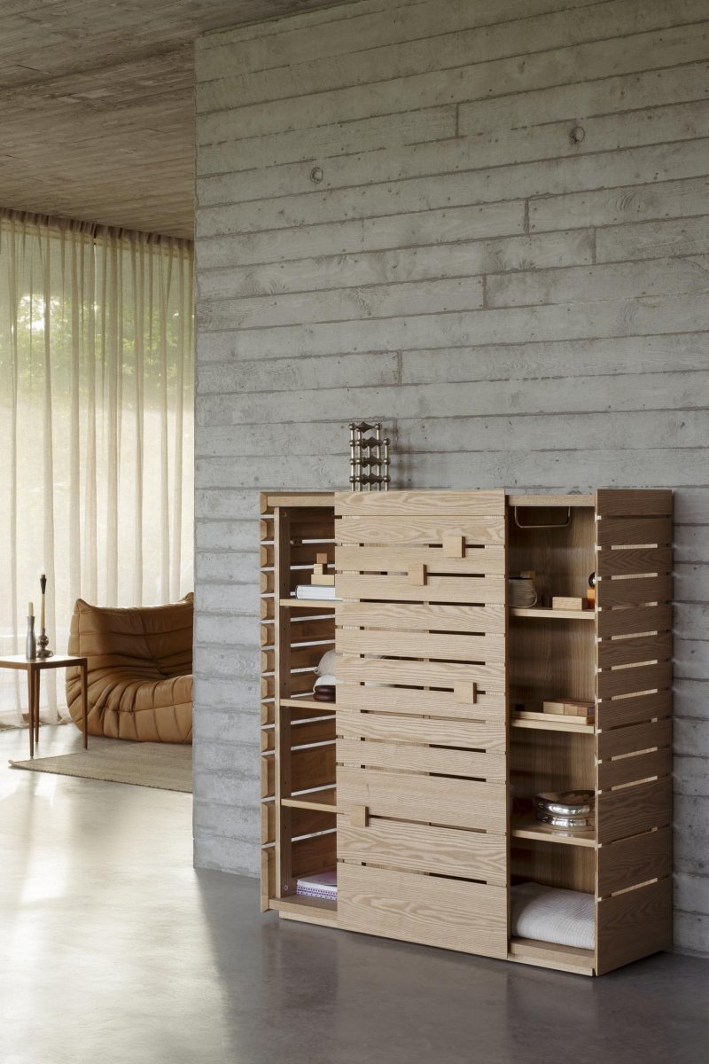 QUAX - Commode de Rangement YUME - Frêne Naturel