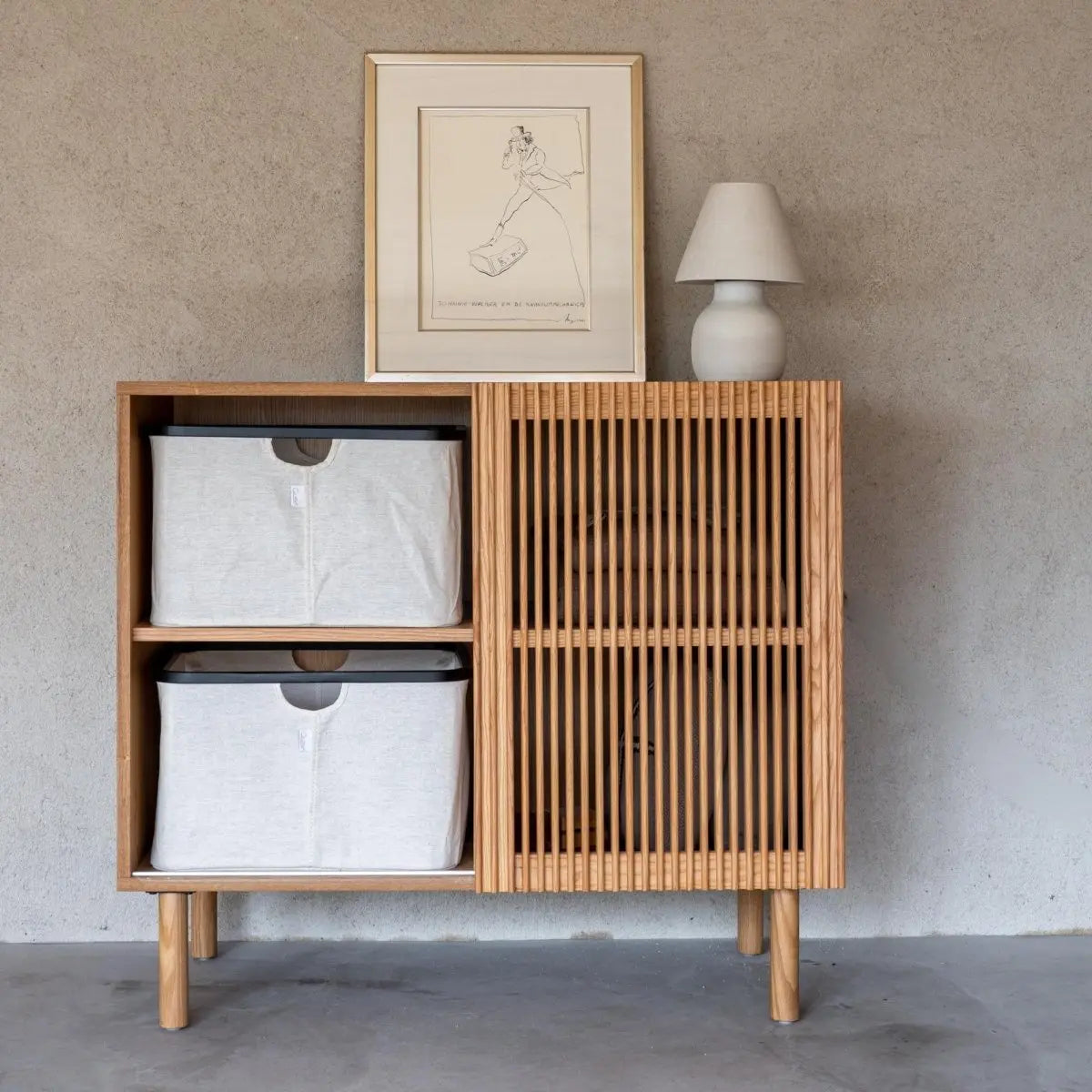 QUAX - Commode HAI NO KI Frêne Naturel