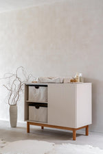QUAX - Commode MOOD Porte + 3 Tiroirs - Argile