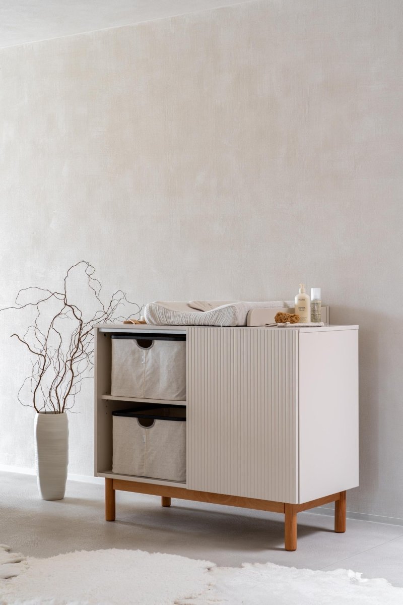 QUAX - Commode MOOD Porte + 3 Tiroirs - Argile