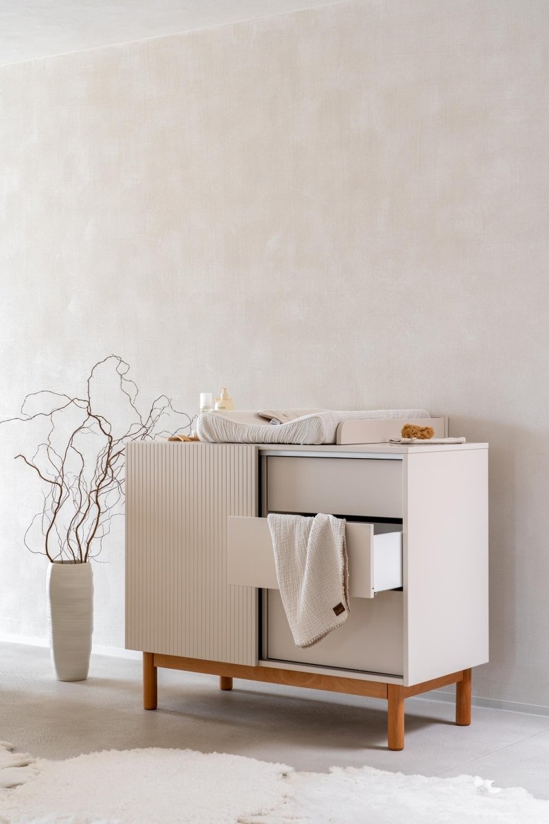 QUAX - Commode MOOD Porte + 3 Tiroirs - Argile