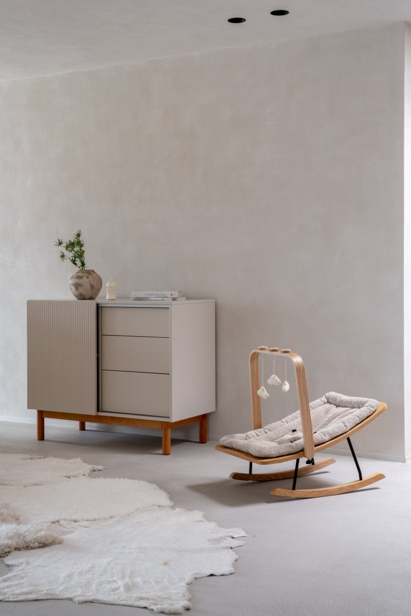 QUAX - Commode MOOD Porte + 3 Tiroirs - Argile