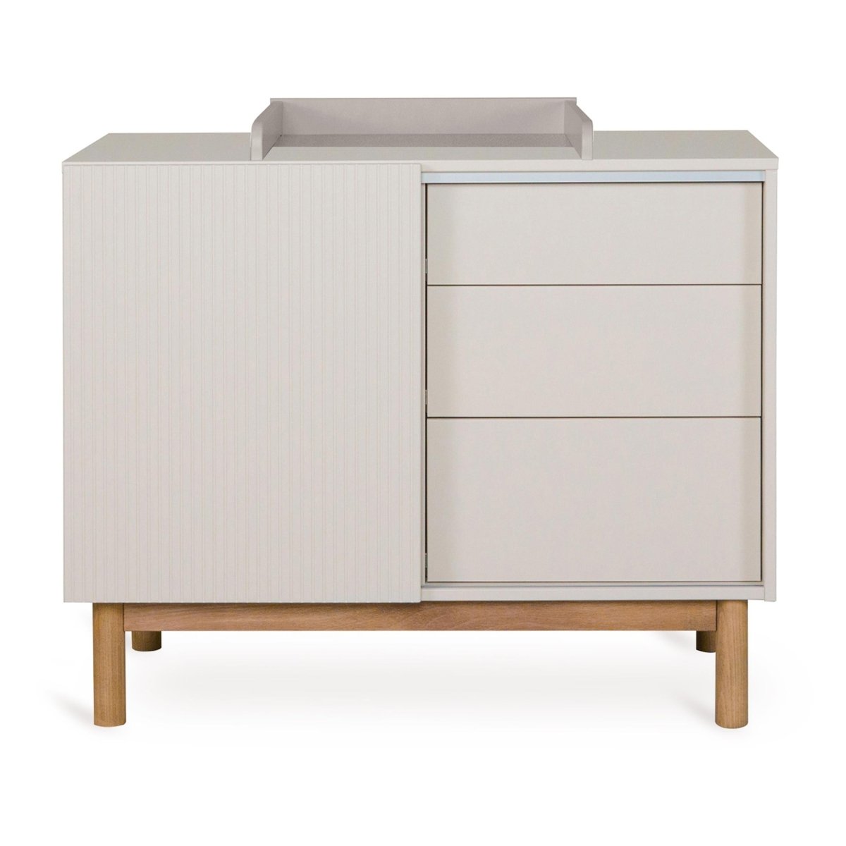 QUAX - Commode MOOD Porte + 3 Tiroirs - Argile