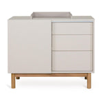 QUAX - Commode MOOD Porte + 3 Tiroirs - Argile