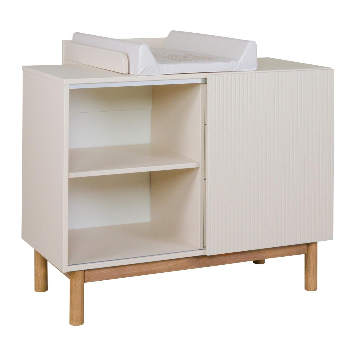 QUAX - Commode MOOD Porte + 3 Tiroirs - Argile