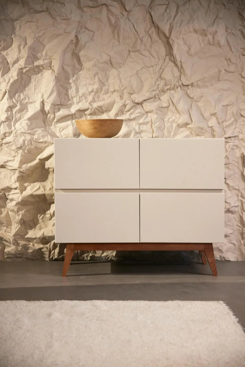 QUAX - Commode Trendy 4 Tiroirs - Argile