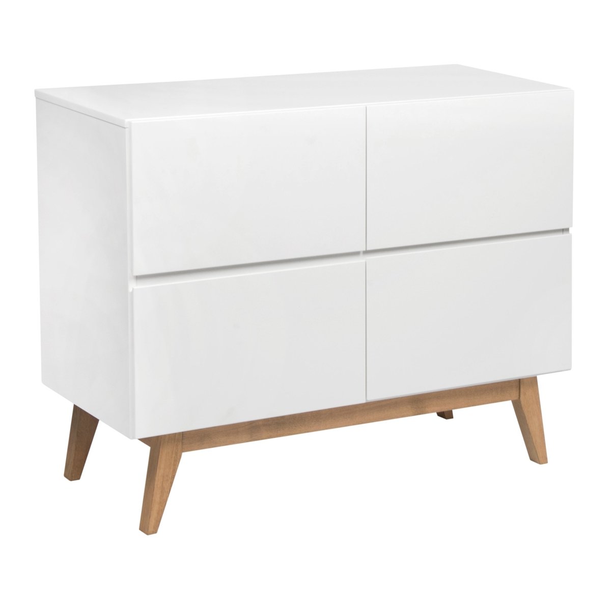 QUAX - Commode Trendy 4 Tiroirs - Blanc