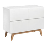 QUAX - Commode Trendy 4 Tiroirs - Blanc