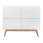 QUAX - Commode Trendy 4 Tiroirs - Blanc