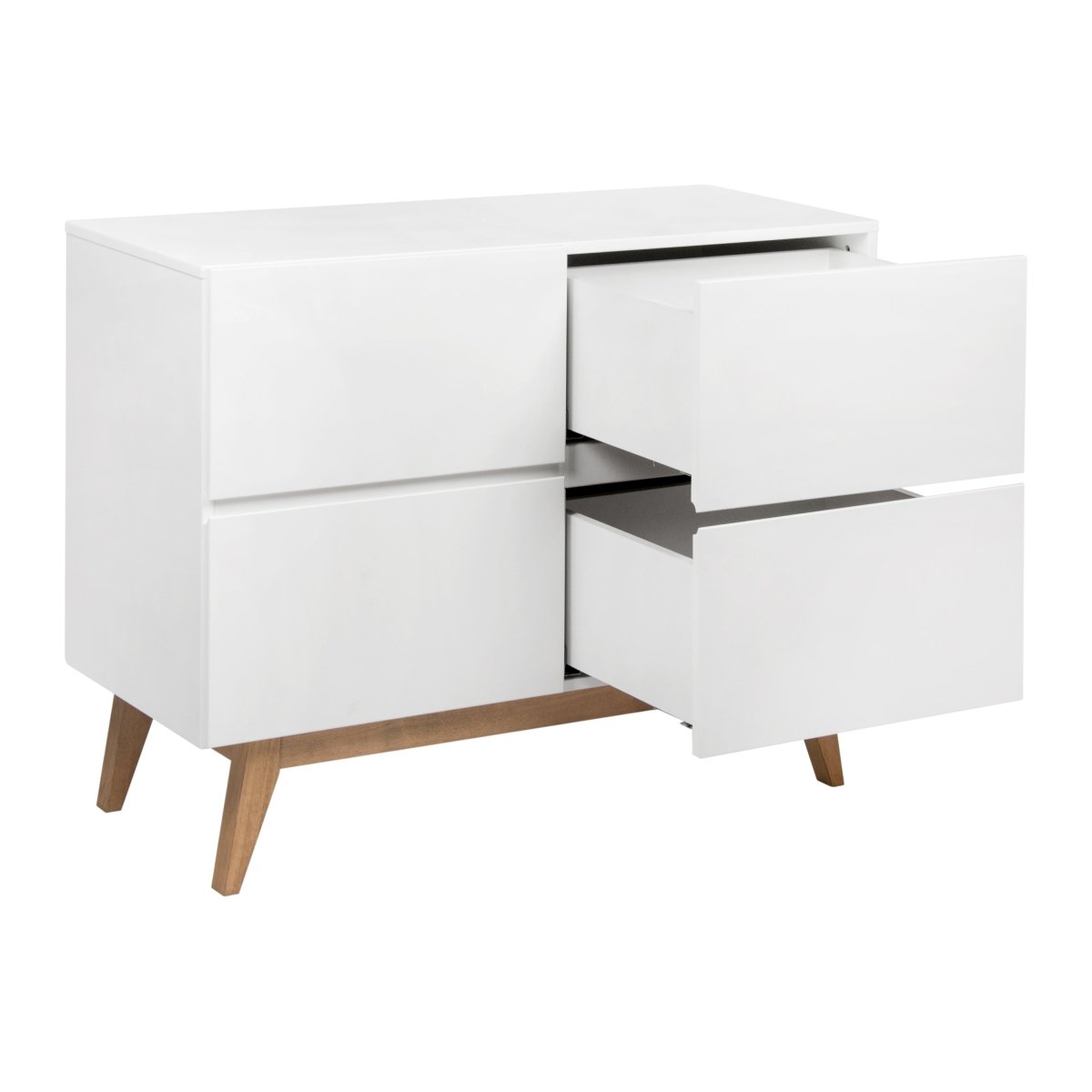 QUAX - Commode Trendy 4 Tiroirs - Blanc