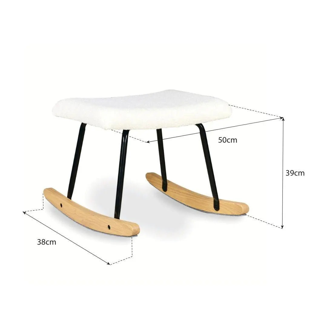 QUAX - Fauteuil À Bascule Adulte Basic Désert