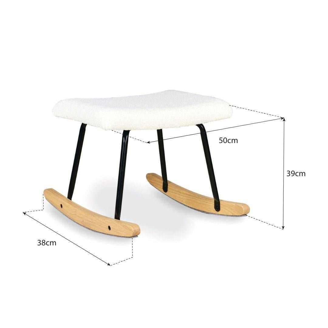 QUAX - Fauteuil À Bascule Adulte Basic Désert