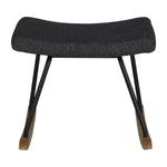 QUAX - Fauteuil À Bascule Adulte De Luxe Noir