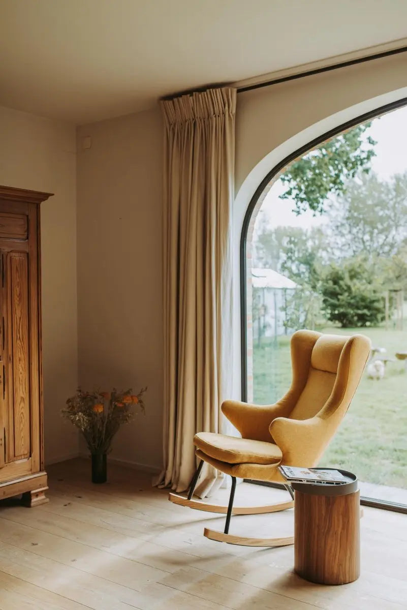 QUAX - Fauteuil À Bascule De Luxe Adulte Safran