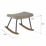 QUAX - Fauteuil À Bascule De Luxe Adulte Safran