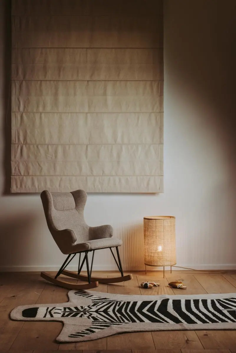 QUAX - Fauteuil À Bascule De Luxe Enfant Argile