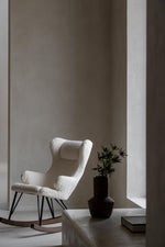 QUAX - Fauteuil À Bascule De Luxe Enfant Crème