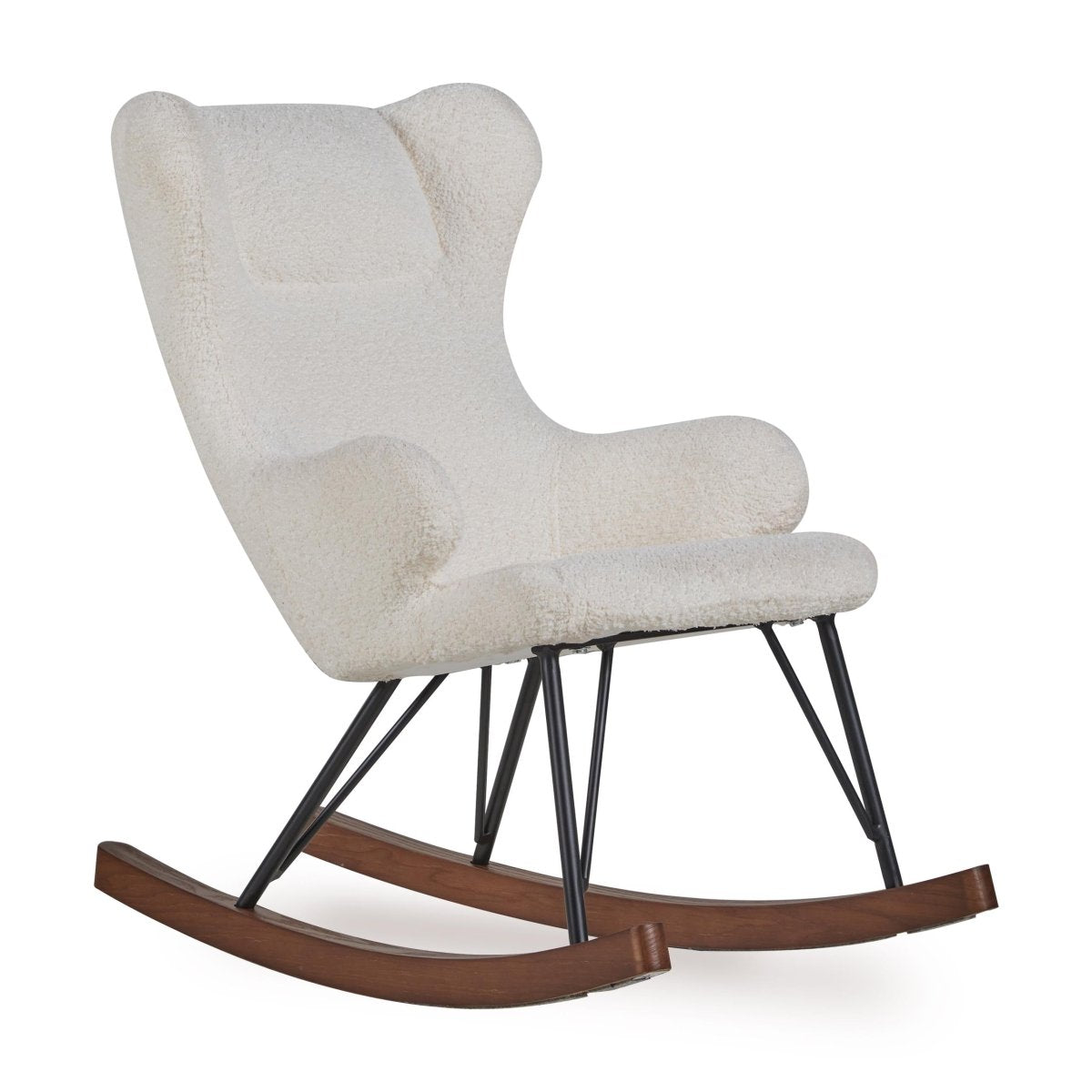 QUAX - Fauteuil À Bascule De Luxe Enfant Crème