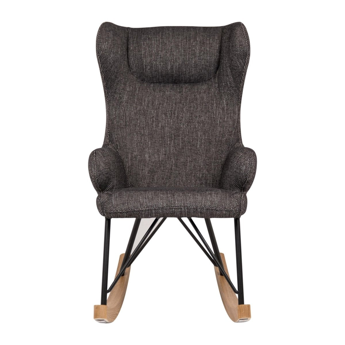 QUAX - Fauteuil À Bascule De Luxe Enfant Noir