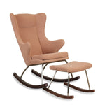 QUAX-Fauteuil À Bascule De Luxe - Tuscany/chrome
