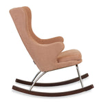 QUAX-Fauteuil À Bascule De Luxe - Tuscany/chrome