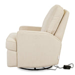 QUAX-Fauteuil D'Allaitement Électrique Swivel & Gliding - Tofu