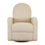 QUAX-Fauteuil D'Allaitement Swivel & Gliding - Teddy Taupe