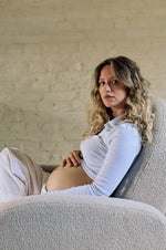 QUAX-Fauteuil D'Allaitement Swivel & Gliding - Teddy Taupe