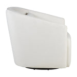 QUAX - Fauteuil Gomi - Swivel & Gliding Chair - Mohair Beige