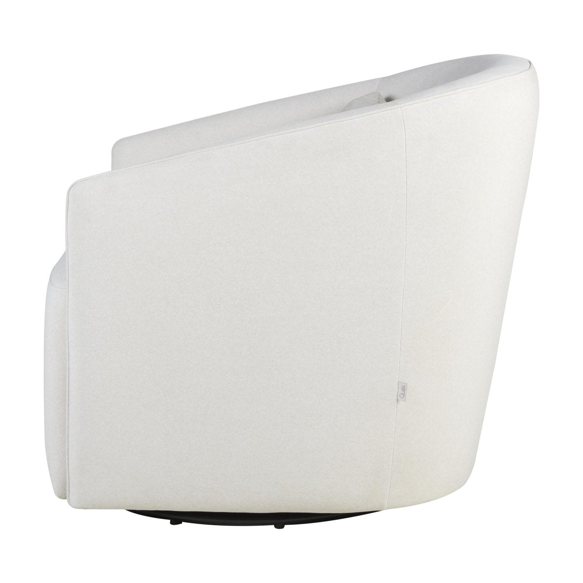 QUAX - Fauteuil Gomi - Swivel & Gliding Chair - Mohair Beige