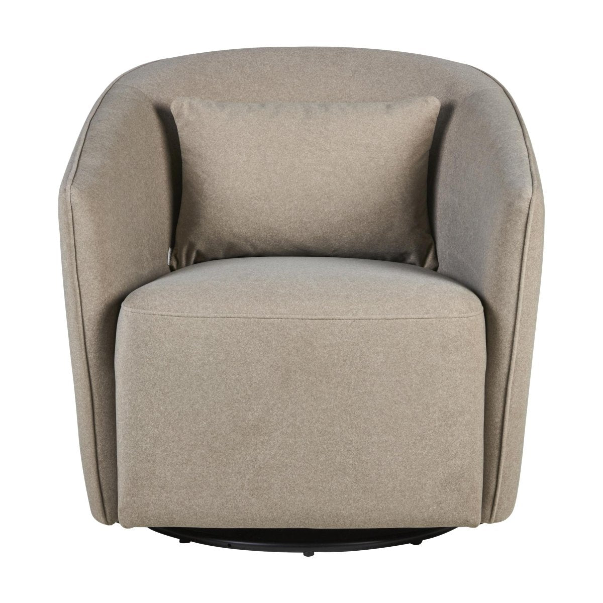 QUAX - Fauteuil Gomi - Swivel & Gliding Chair - Mohair Latte