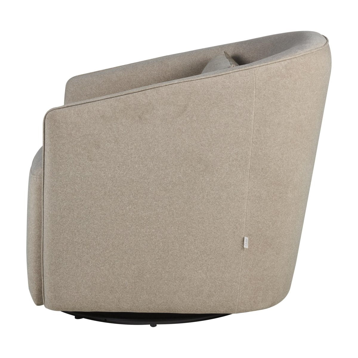 QUAX - Fauteuil Gomi - Swivel & Gliding Chair - Mohair Latte