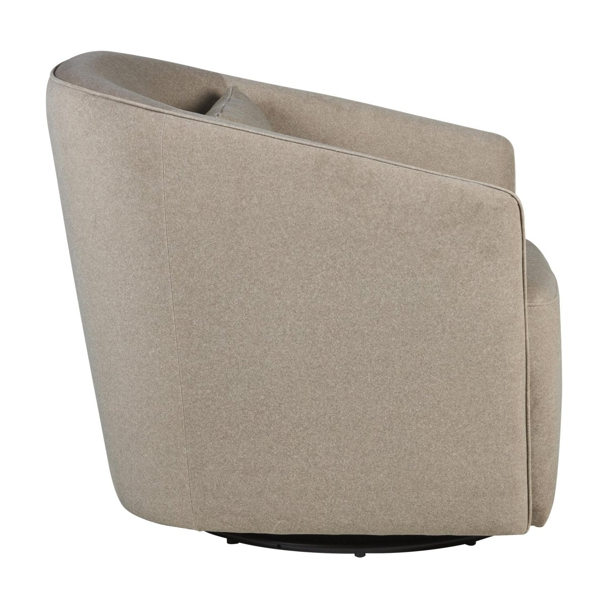QUAX - Fauteuil Gomi - Swivel & Gliding Chair - Mohair Latte
