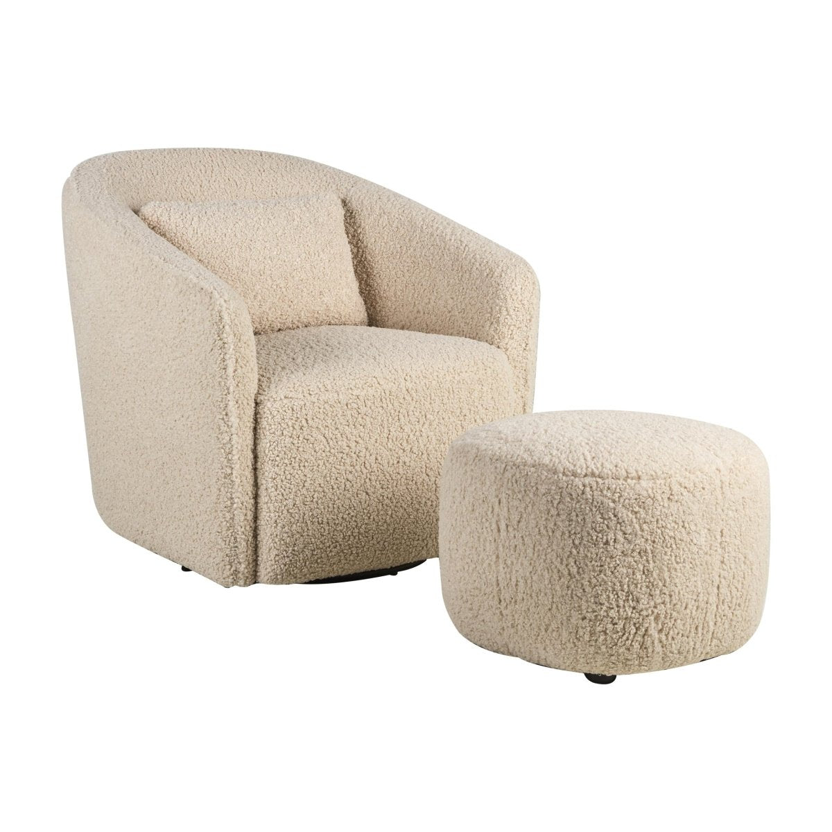 QUAX - Fauteuil Gomi - Swivel & Gliding Chair - Sheep