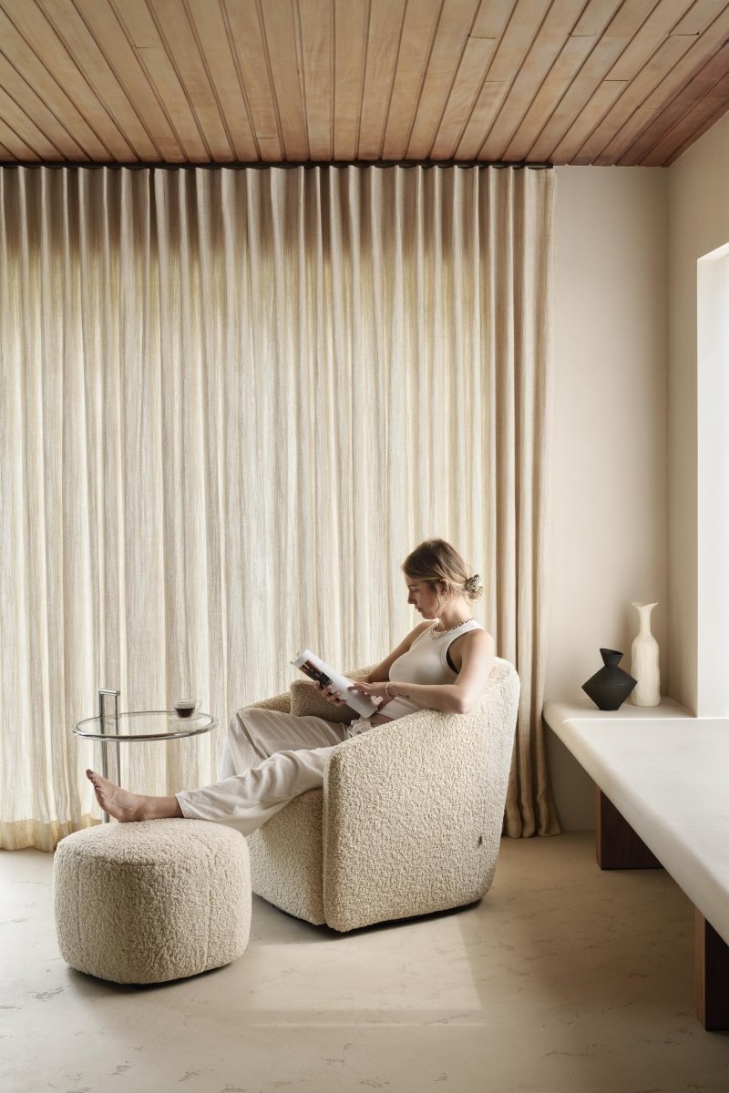 QUAX - Fauteuil Gomi - Swivel & Gliding Chair - Sheep