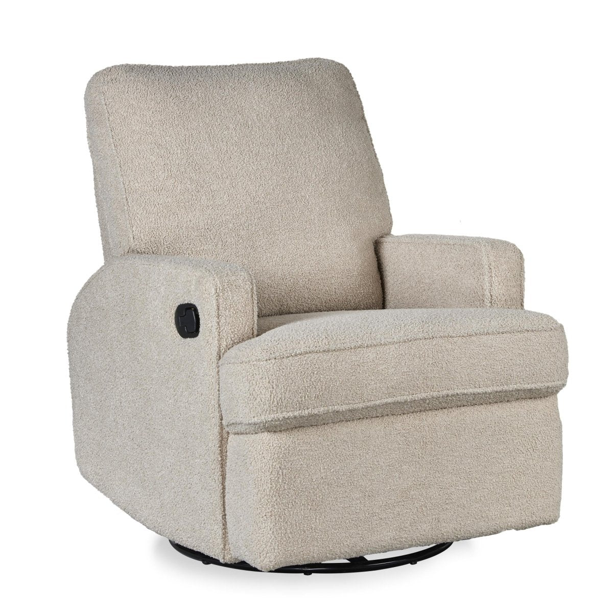 QUAX - Fauteuil Inclinable Electrique - Swivel & Gliding - Teddy Taupe