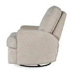 QUAX - Fauteuil Inclinable Electrique - Swivel & Gliding - Teddy Taupe