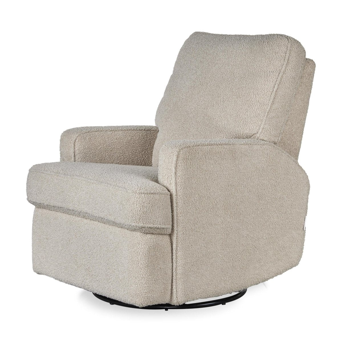 QUAX - Fauteuil Inclinable Electrique - Swivel & Gliding - Teddy Taupe