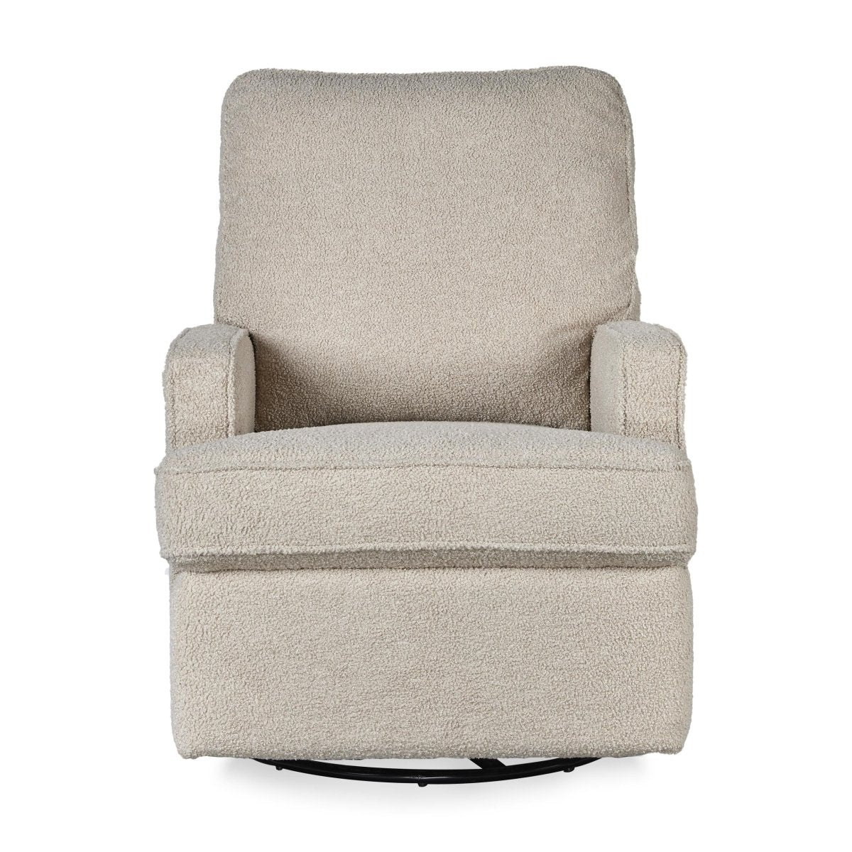 QUAX - Fauteuil Inclinable Electrique - Swivel & Gliding - Teddy Taupe