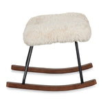 QUAX-Hocker Rocker De Luxe - Pluche Chalk