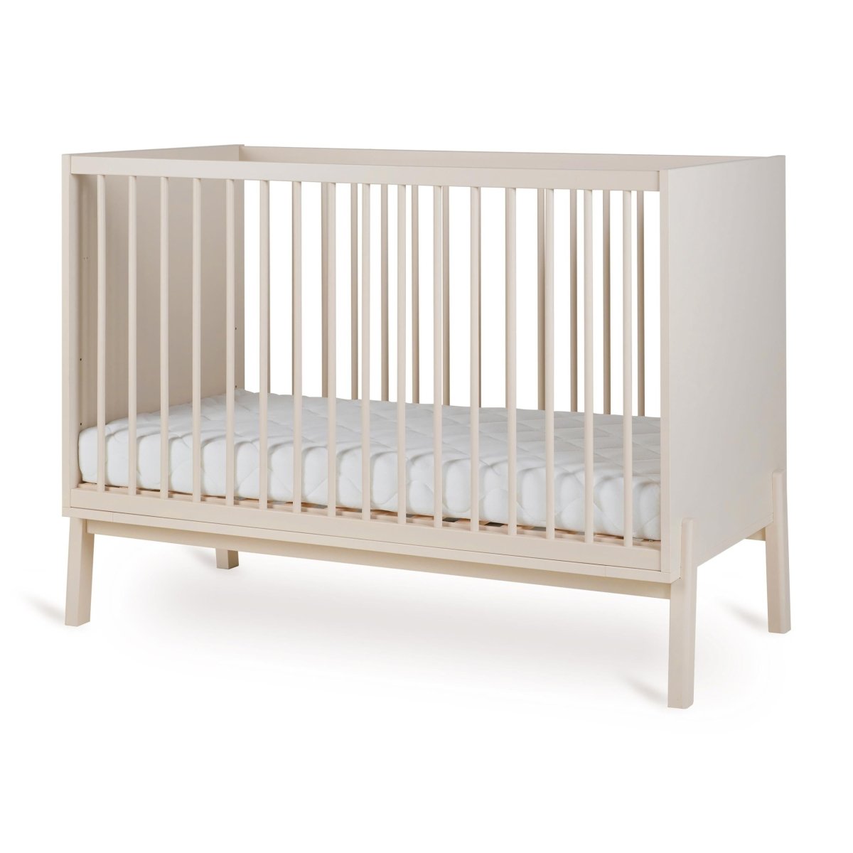 QUAX - Lit Bébé ASHI 120 x 60 cm - Argile