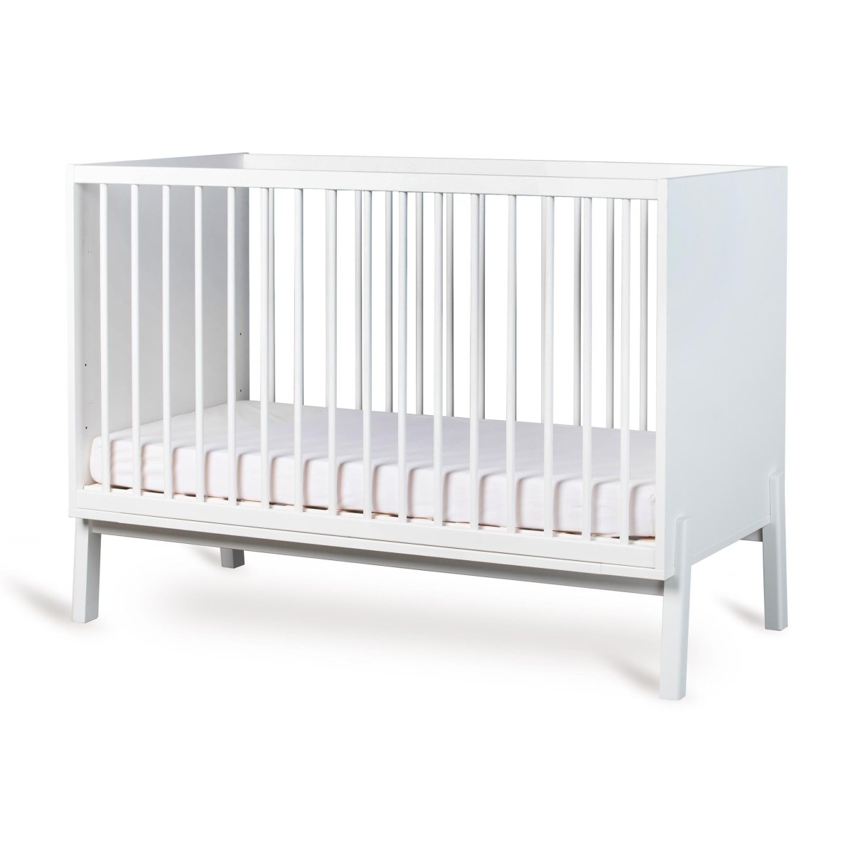 QUAX - Lit Bébé ASHI 120 x 60 cm - Creme