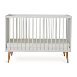 QUAX - Lit Bébé COCOON 120 x 60 cm - Blanc Glacé