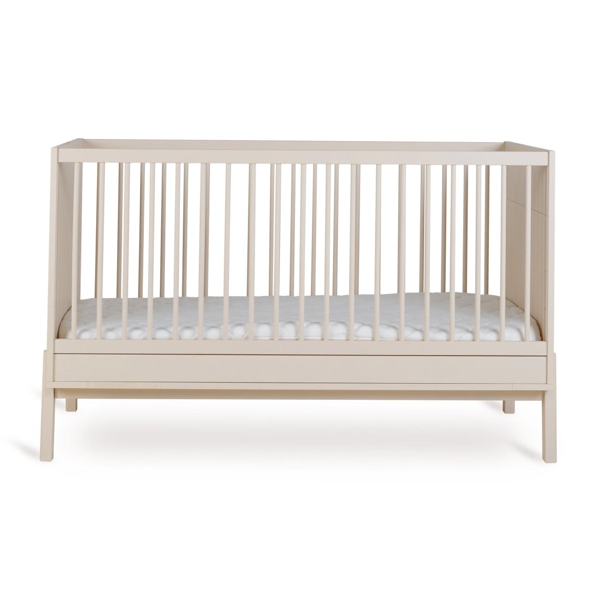 QUAX - Lit Bébé Évolutif ASHI 140 x 70 cm - Argile