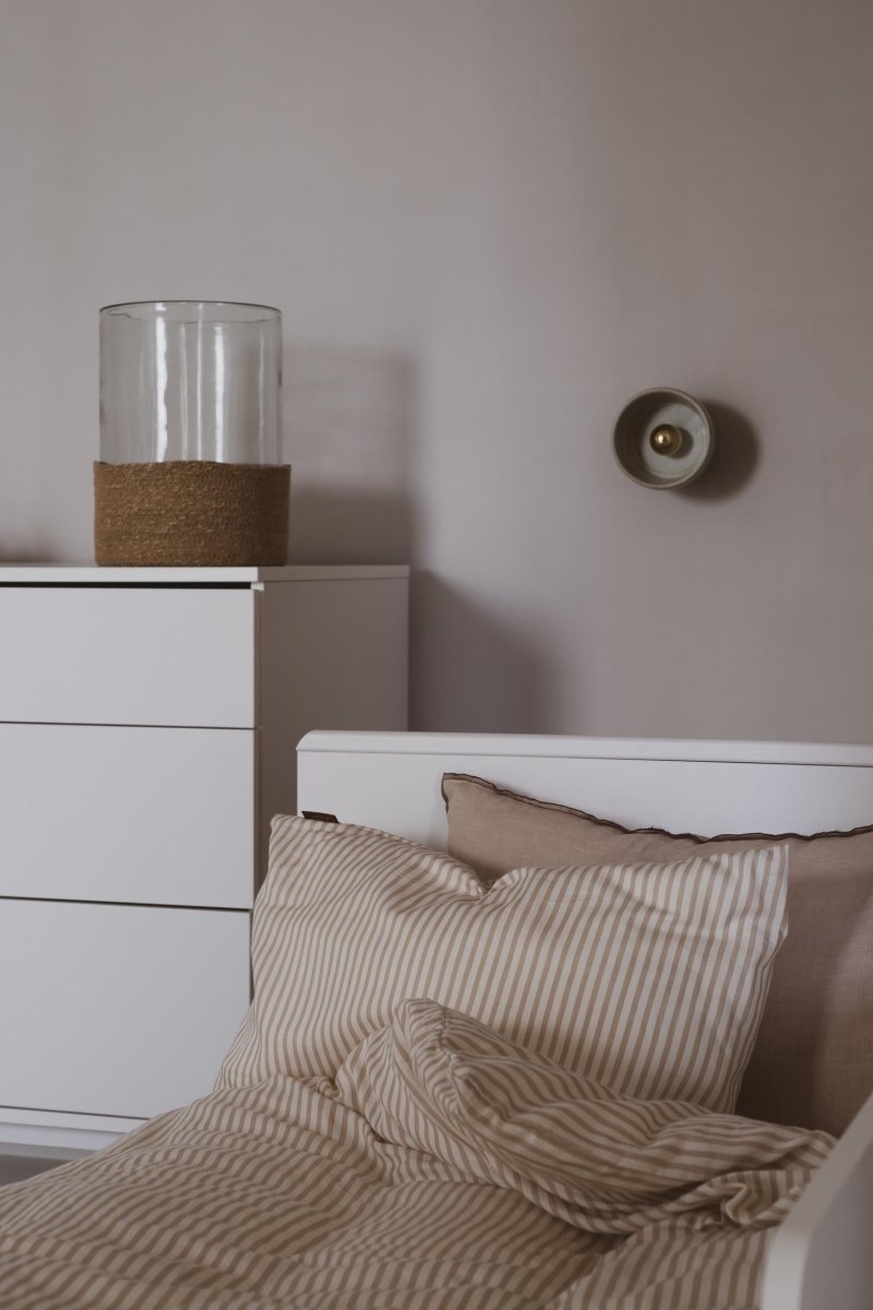 QUAX - Lit Bébé Évolutif ASHI 140 x 70 cm - Crème