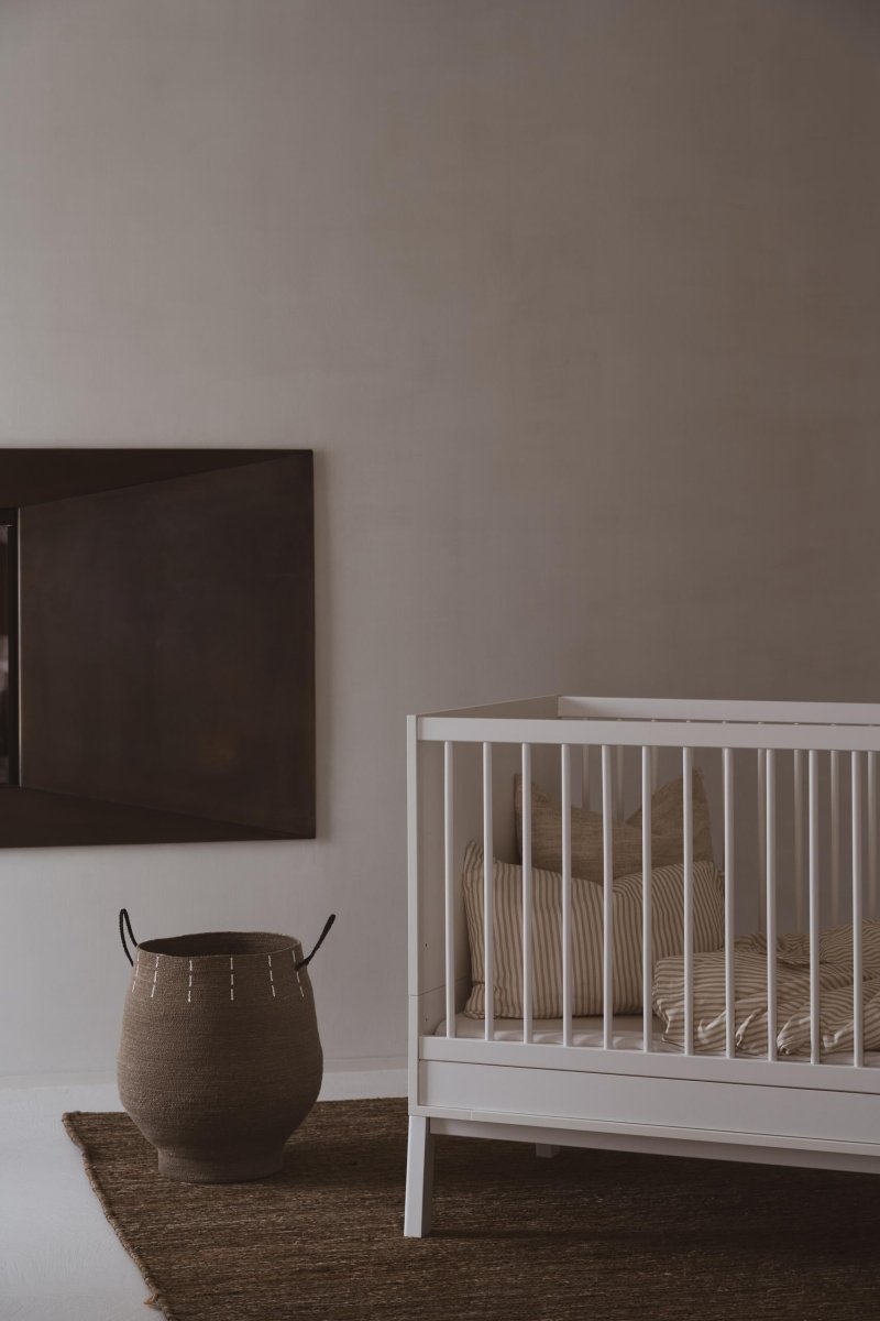 QUAX - Lit Bébé Évolutif ASHI 140 x 70 cm - Crème