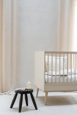 QUAX - Lit Bébé Évolutif Flow 140 x 70 cm - Argile