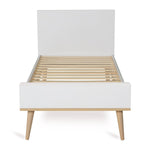 QUAX - Lit Bébé Évolutif Flow 140 x 70 cm - Blanc