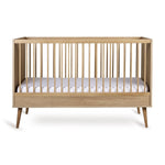 QUAX - Lit Bébé Évolutif Flow 140 x 70 cm - Frêne Miel